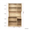COWLOWN Tall 6-Door Wardrobe & Storage Cabinet with Drawer, Modern Wardrobe for Bedroom, Kitchen - 2 of 4
