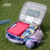 Sloth Backpack School Backpack Set for Girls, Kids Backpacks and Lunch Box Set with Water Bottle Elementary School 17 Inch Bookbag, Purple - 4 of 4