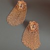 SOHI Women's California Gold Party Drop Earrings - 2 of 4