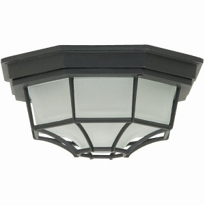 Craftmade Lighting Economy 1 - Light Flush Mount in  Textured Black - 1 of 1