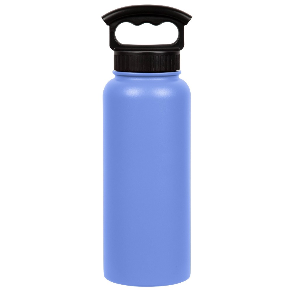 Photos - Water Bottle FIFTY/FIFTY 34oz Stainless Steel with PP Lid Bottle with 3 Finger Cap Peri