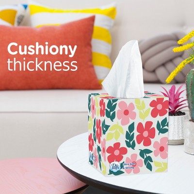 Puffs Plus Ultra Soft Exclusive Designs Facial Tissue - 72ct