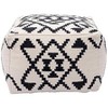Zuo Lizardo Ottoman Beige & Black - 3 of 4