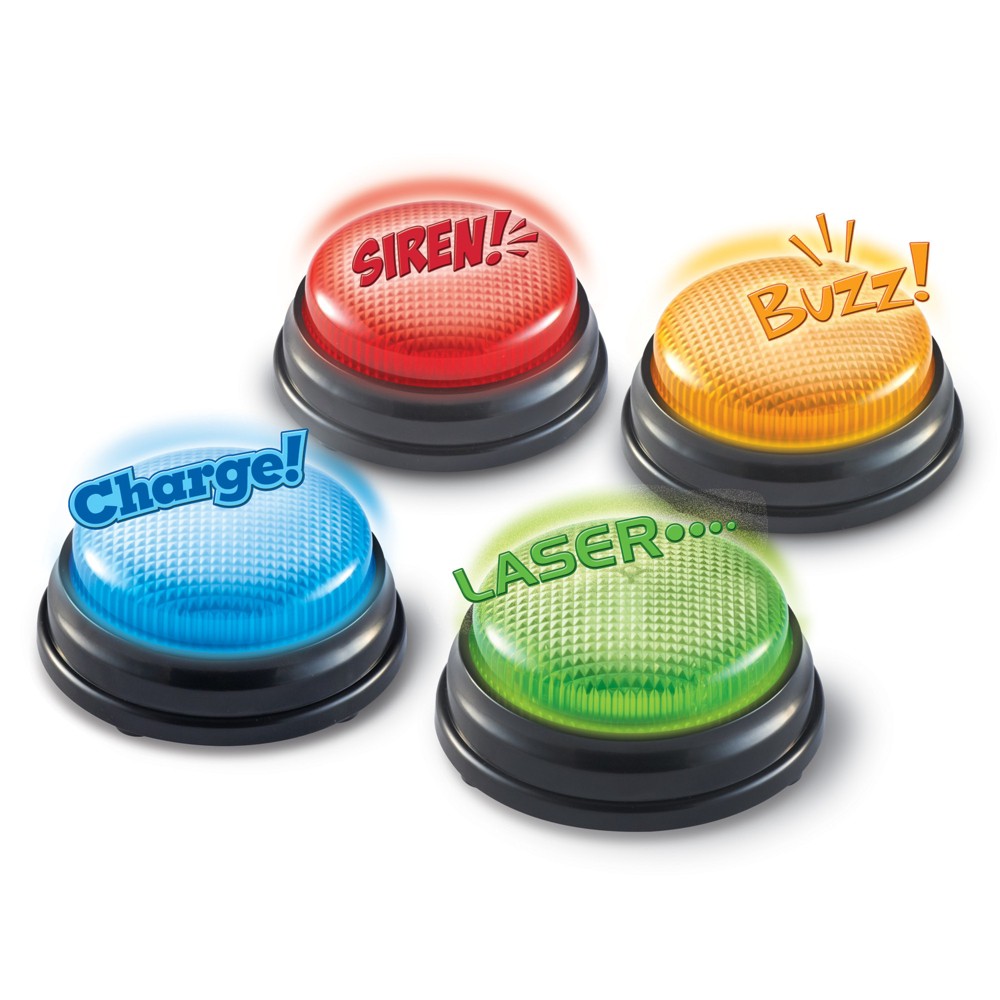 UPC 765023837766 product image for Learning Resources Lights & Sounds Answer Buzzers - Set of 4 | upcitemdb.com