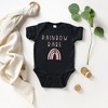 The Juniper Shop Rainbow Babe Baby Bodysuit - 24mo - Black - 2 of 2