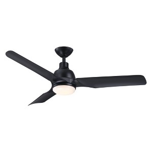 Parrot Uncle 52" Black Indoor Integrated LED Ceiling Fan, Modern - 1 of 4