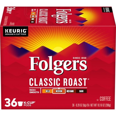 folgers k cups colombian