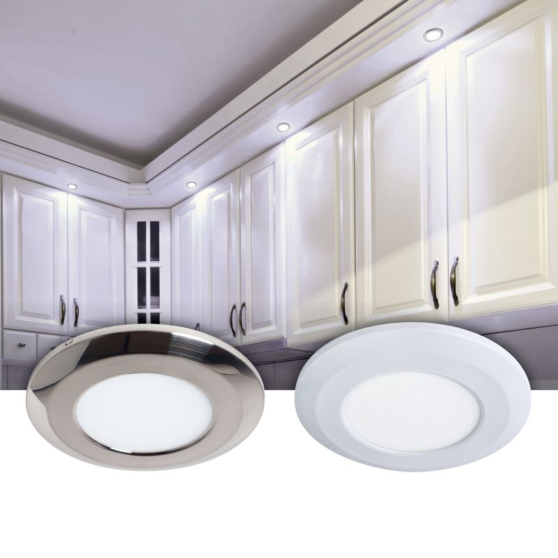 Armacost Lighting Wafer Thin Under Cabinet LED Puck Light Cabinet Lights, 3 of 5