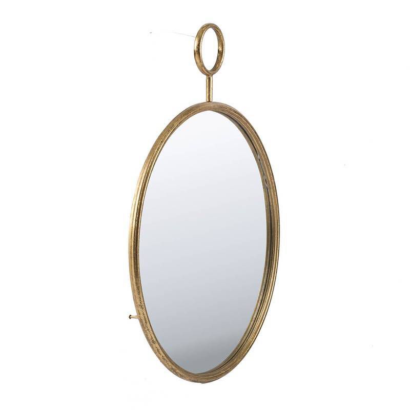 22&#34; Framed Mirror Wall Decor Gold - A&#38;B Home, 3 of 7