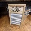 Lehman's Small Tin Manual Washboard, Rub-A-Dub, Spiral Crimp, Functional, Decorative, and Musical, 18 in x 8.5 inches - 2 of 4