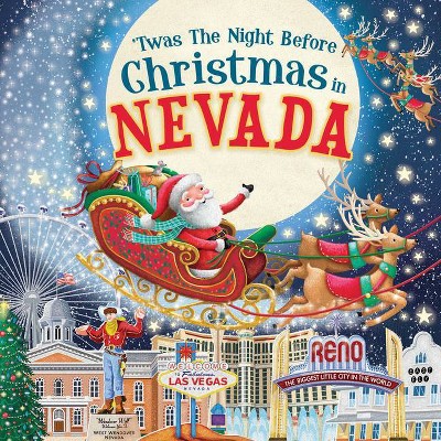 'Twas the Night Before Christmas in Nevada - (Hardcover)