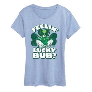 Women's - Marvel - Feelin Lucky Bub Short Sleeve Graphic T-Shirt - 1 of 3