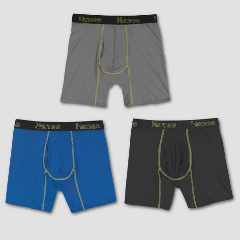 Hanes Men S Comfort Flex Fit Long Leg Boxer Briefs 3pk Target