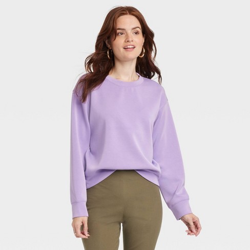 Perfectly Oversized cropped stretch recycled-Softstreme™ sweatshirt