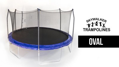 17ft Trampoline Skywalker Oval Trampoline Skywalker Trampolines
