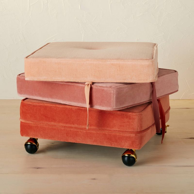 Marin Stackable Pouf with Casters - Opalhouse™ designed with Jungalow™, 6 of 14