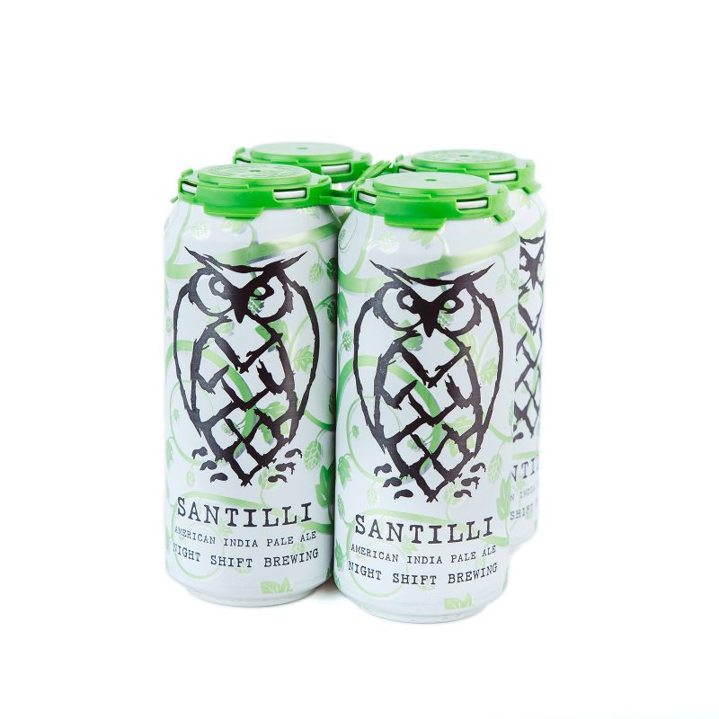 Night Shift Santilli Pale Ale Beer - 4pk/16 fl oz Cans, 1 of 2