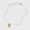 Bella Uno Bellissima 14K Gold Dipped Jasmine with Mother of Pearl Pendant Necklace - Gold - 3 of 4