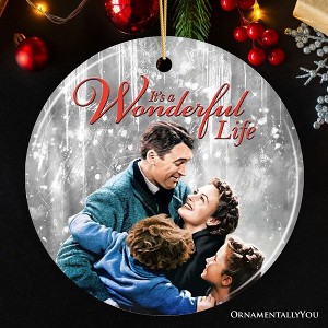 It's a Wonderful Life Ornament, Vintage Movie Christmas Decoration 1940s| OrnamentallyYou - 1 of 4
