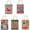 Lindy Bowman Pack of 15 Assorted Medium Christmas Gift Bags with Handle - 4 of 4