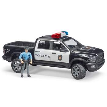 Bruder RAM 2500 Police Truck with Policeman