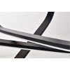 Elegant Lighting Dahlia 3 light in Black Pendant - 4 of 4