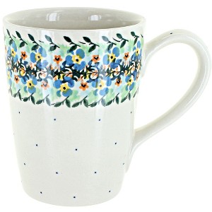 Blue Rose Polish Pottery 133 Millena Tall Coffee Mug - 1 of 2