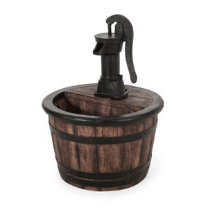 Gulches Garden Decor: Opt for 7"-42.25" High Fountain, Rustic Multi - 1 of 4