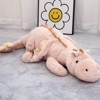 TITQWOP Dinosaur Plush Toy Pillow, Cute Stuffed Animal Toys, Soft Long Dinosaur Body Pillow Gift for Kids Boys Girls 28inch - 2 of 4