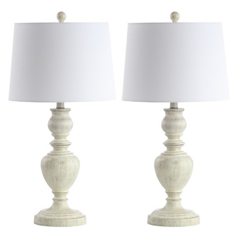 Zabi Table Lamp (Set of 2) - White Wash - Safavieh. - image 1 of 4