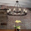 Artcraft Lighting Menlo Park 12 - Light Chandelier in  Oil Rubbed Bronze - 2 of 4