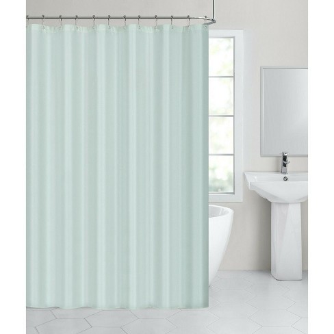 Hotel Collection Water Resistant Fabric, Teal Fabric Shower Curtain