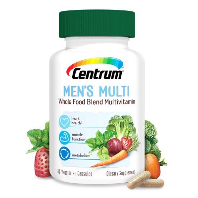 Centrum Whole Food Multivitamin for Men - 60ct