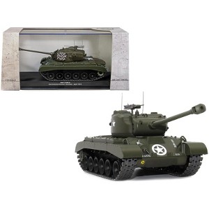 M26 (T26E3) Tank "U.S.A. 2nd Armored Division, Germany, April 1945" 1/43 Diecast Model by AFVs of WWII - 1 of 4