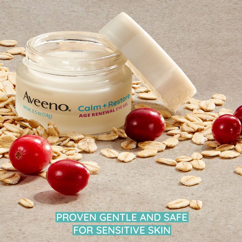 Aveeno Calm + Restore Age Renewal Under Eye Cream - 0.5 oz, 6 of 10