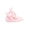 Burt's Bees Baby® Baby Girls' Quilted Bee Organic Cotton Booties - Pink - 3 of 3