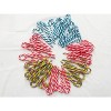 4E's Novelty Christmas Candy Canes, 100 Count Multi Colored Xmas Candies Canes Individually Wrapped, Christmas Candy Cane - 4 of 4