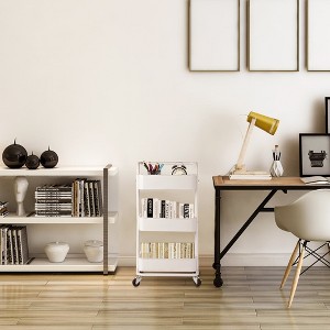 3-Tier Rolling Storage Utility Cart - 1 of 4