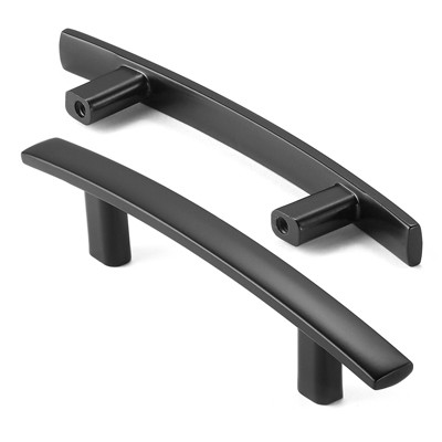 Cauldham Solid Kitchen Cabinet Arch Pulls Handles (3" Hole Centers ...