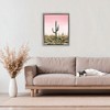 Stupell Industries Saguaro Glow Cactus Floating Frame Canvas Art - 3 of 4