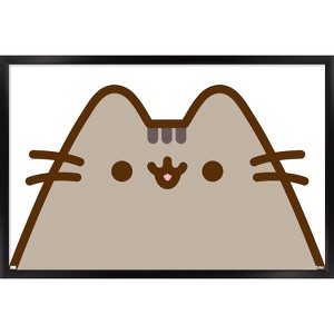 Trends International Pusheen - Surprise Framed Wall Poster Prints - 1 of 4