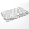 Bacati - Black on White background Pin Dots 100 percent Cotton Universal Baby US Standard Crib or Toddler Bed Fitted Sheet - 3 of 4