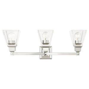 Livex Lighting Mission 3 - Light Vanity in  Polished Chrome - 1 of 1