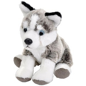 Wild Republic Pocketkins Eco Husky Stuffed Animal, 5 Inches - 1 of 1