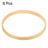 Unique Bargains Bamboo Handmade DIY Craft Wedding Dream Catcher Floral Hoops 8 Pcs - 3 of 3