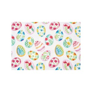 C&F Home 14" x 20" Colorful Easter Egg Charm Spring Cotton Placemat - 1 of 4