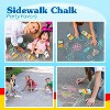 Mini Chalk Set - Sidewalk Chalks for Kids,  Chalks Party Favors - 12 Boxes per pack,  Summer Outdoor Play Toys - 4 of 4