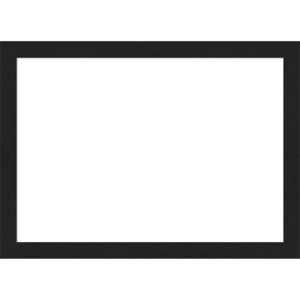 Amanti Art Grace Brushed Metallic Black Narrow Framed Magnetic Dry Erase Board - 1 of 4