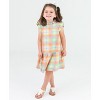 RuffleButts Toddler Mock Neck Sleeveless Flutter Dress - 2 of 4