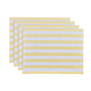 Solino Home Stripe Linen Placemats | Sorrento Stripe - 1 of 4